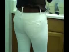 Amazing compilation episode with non-professional cuties wearing taut jeans